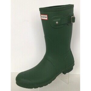 NEW Hunter Original Short Rain Boots, Hunter Green (Size 11 M) - MSRP $150.00!